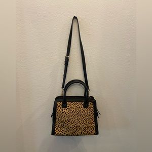 Vera Bradley Natalie Satchel Cheetah